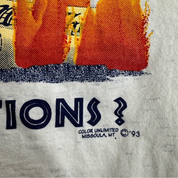 Oneita Vintage Constitution 2nd Amendment Size XL 93 - Picture 3 of 9